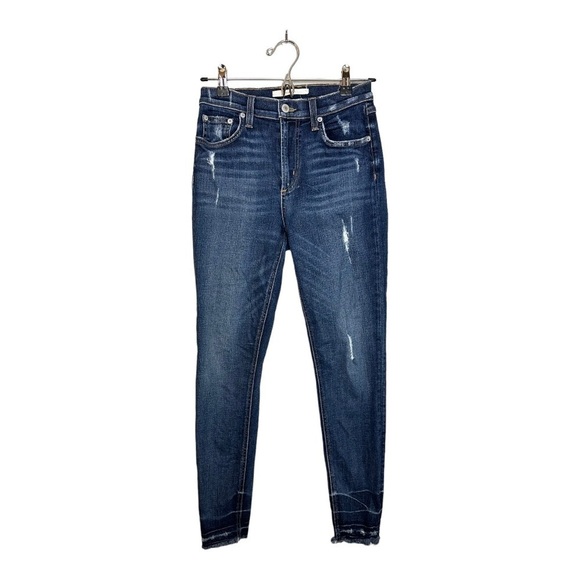 Revolve• Tularosa • Nora High Rise Skinny Jeans Delhi 26 - Picture 3 of 8